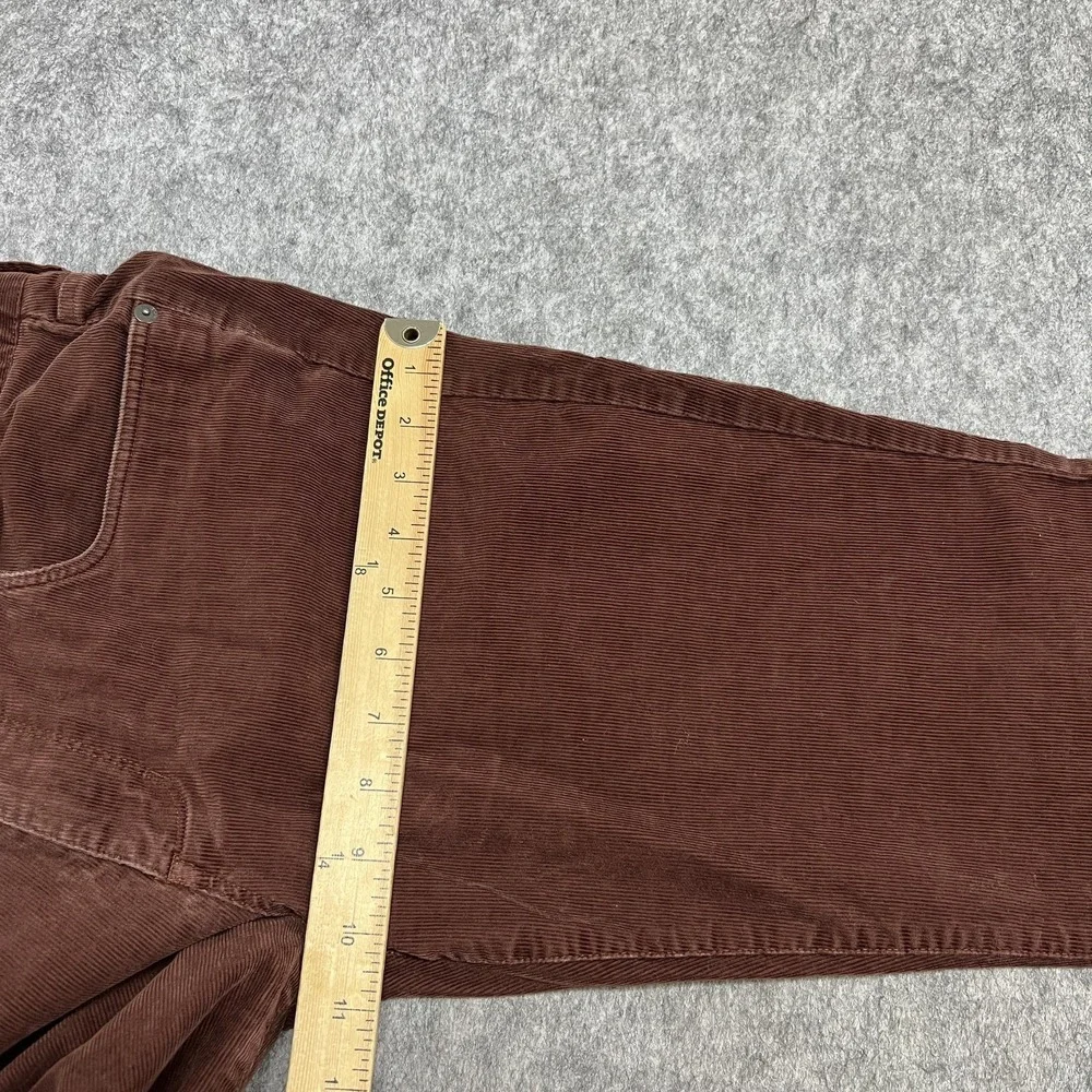 Vince Pants Mens 31‎ Brown Corduroy Chino Stretch 5 Pocket Straight Casual 31x28